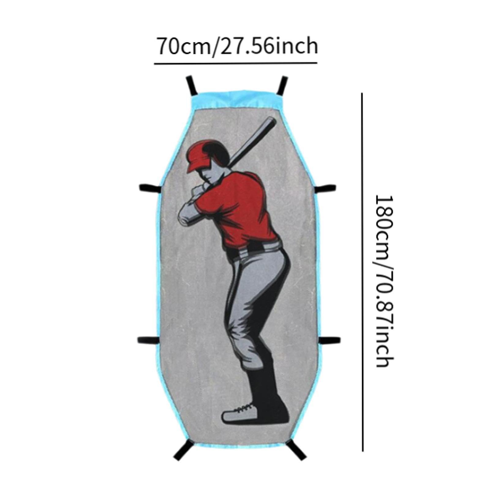 F Fityle Rete da Allenamento per Baseball, Zona di Strike, Bersaglio, Rete da Softball, Attrezzatura per Allenamento con punteggio, per Battuta, Cattura, Battitore fittizio