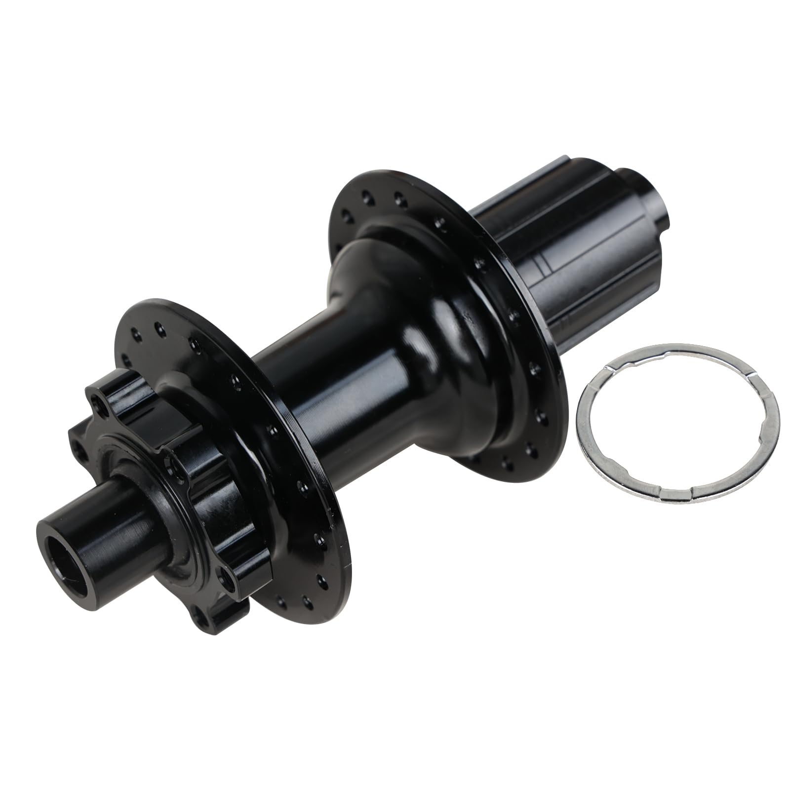 DH970TR 11 piasta tylnego koła prędkości do 6-śrubowego hamulca tarczowego, cztery łożyska, 14G * 32H kaseta Freehub, oś 12x142mm, czarna