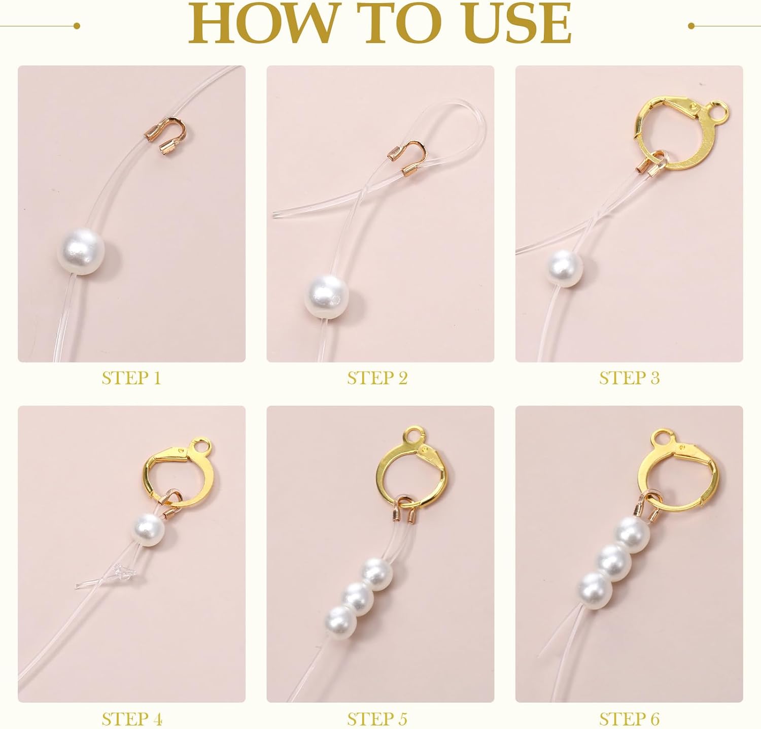 400PCS Wire Guards for Jewelry Making, Wire Guardians for Jewelry Making, Brass Wire Guardian, U Shape Wire Guard Loops for Earring Jewelry Bracelet DIY Crafts Making (Gold Silver) - Image 5