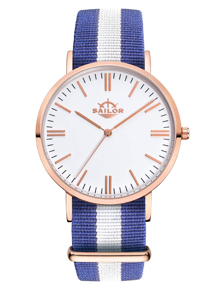 Montre Sailor Classic Captain solution légère anti-transpiration bracelet nylon - 2