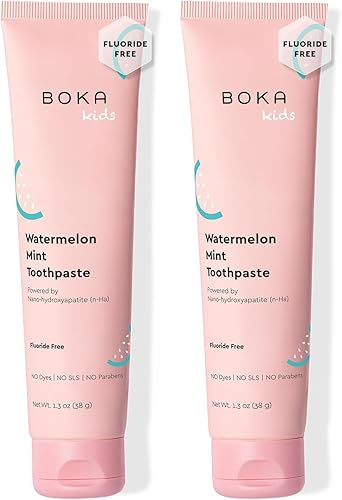 Miniatura 47 de Boka Pasta de dientes sin flúor Nano Hydroxiapatite Pasta de dientes - Sabor a crema de naranja, 4 onzas, 1 paquete fabricado en EE. UU