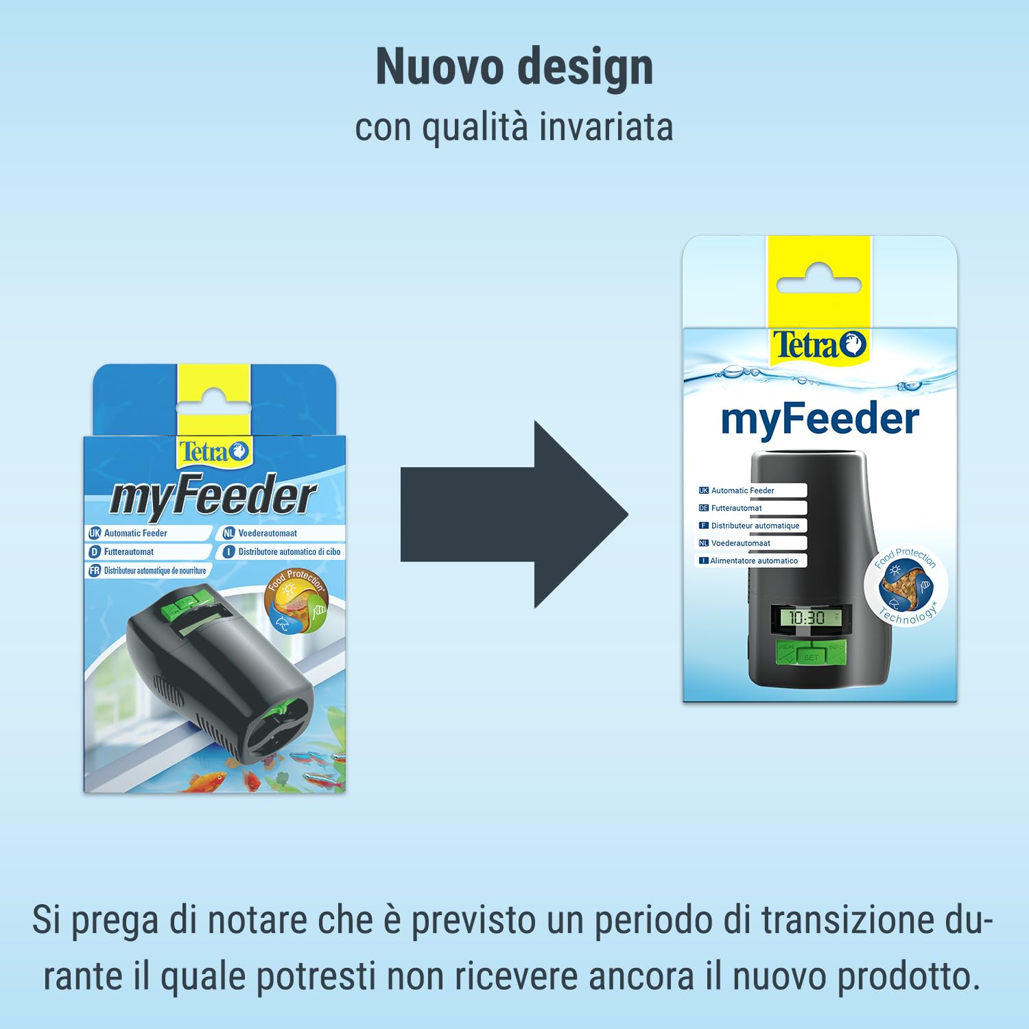Tetra My Feeder, 331 gr, Nero