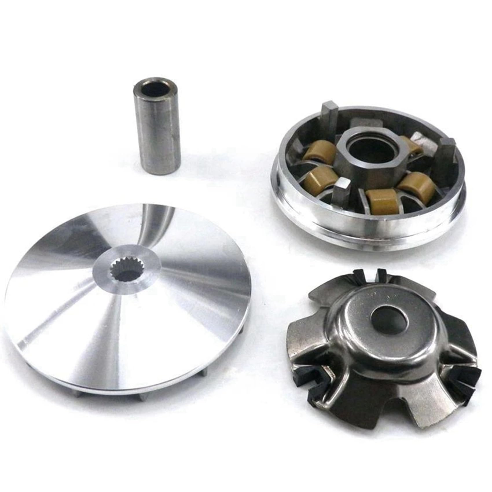 2X Kit de Transmission d'embrayage de Moteur de Moto Courroie pour GY6 125Cc 150Cc Scooter Moto ATV GO Kart