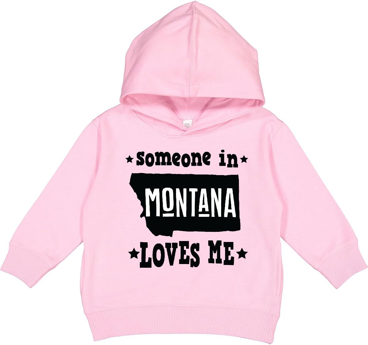 inktastic Montana Someone Loves Me Toddler Hoodie