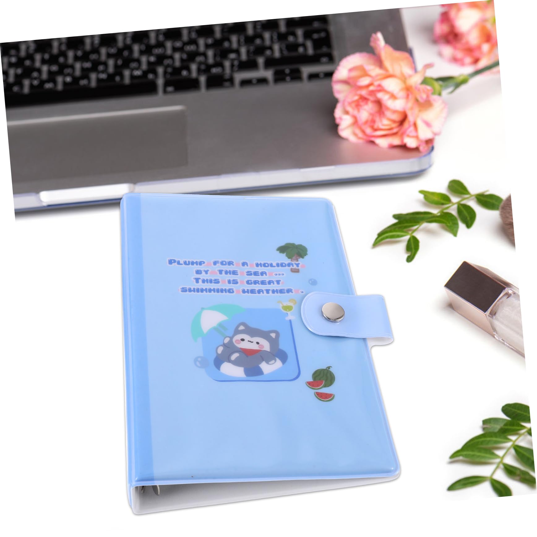 Raccoglitore Ad Anelli A5 Blue Garden | 4 Anelli 20mm | Plastificato Soft | Certificato FSC | Design Elena Corredoira - Foto 7