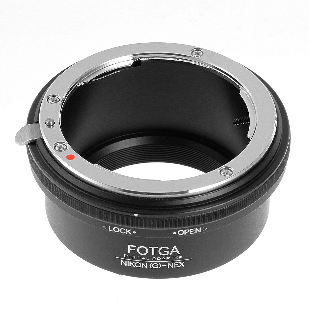 Adattatore per obiettivo Nikon G F AI AIS su Sony NEX5 5C 5N 5R NEX6 NEX7 a7S a7R a7II a7SII a7RII A7III A7RIII A7SIII A9 a6500 a6300 a6000 a5100 a5000 a300 Fotocamera 500 Adattatore