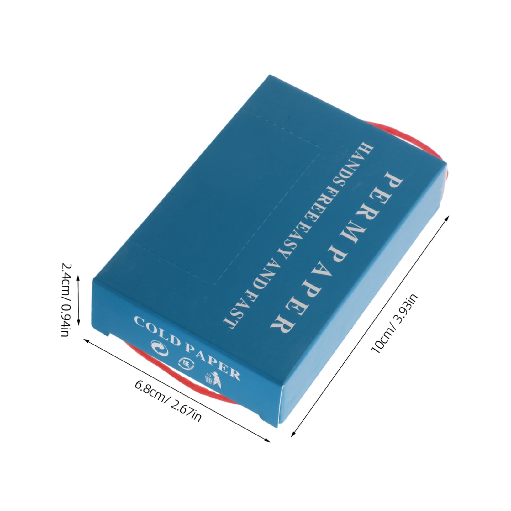 Didiseaon Salon Hair Curling Papers 600 Sheets Perm Papers Ultra Thin Hair Perming Kit