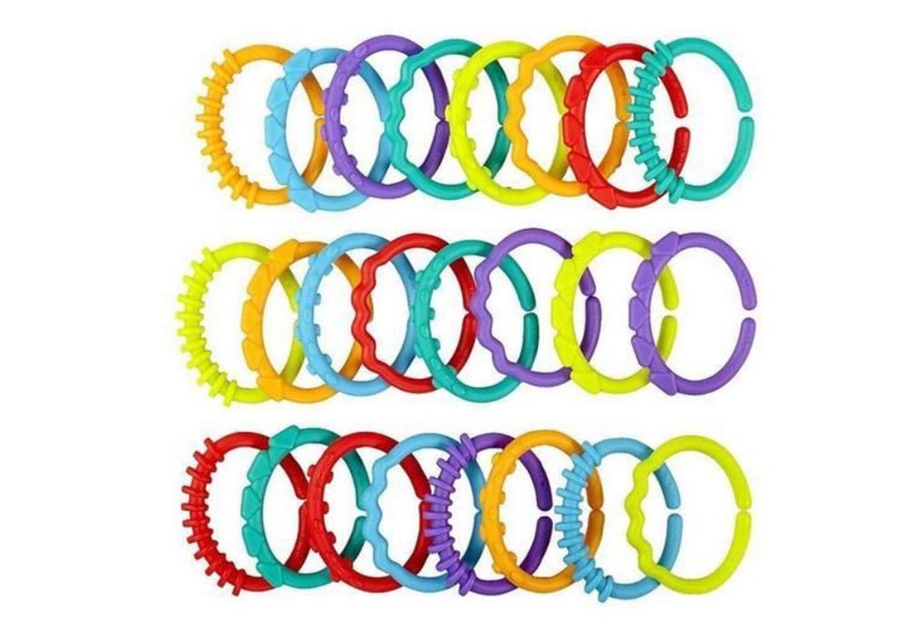 Bright starts teething toy colourful links