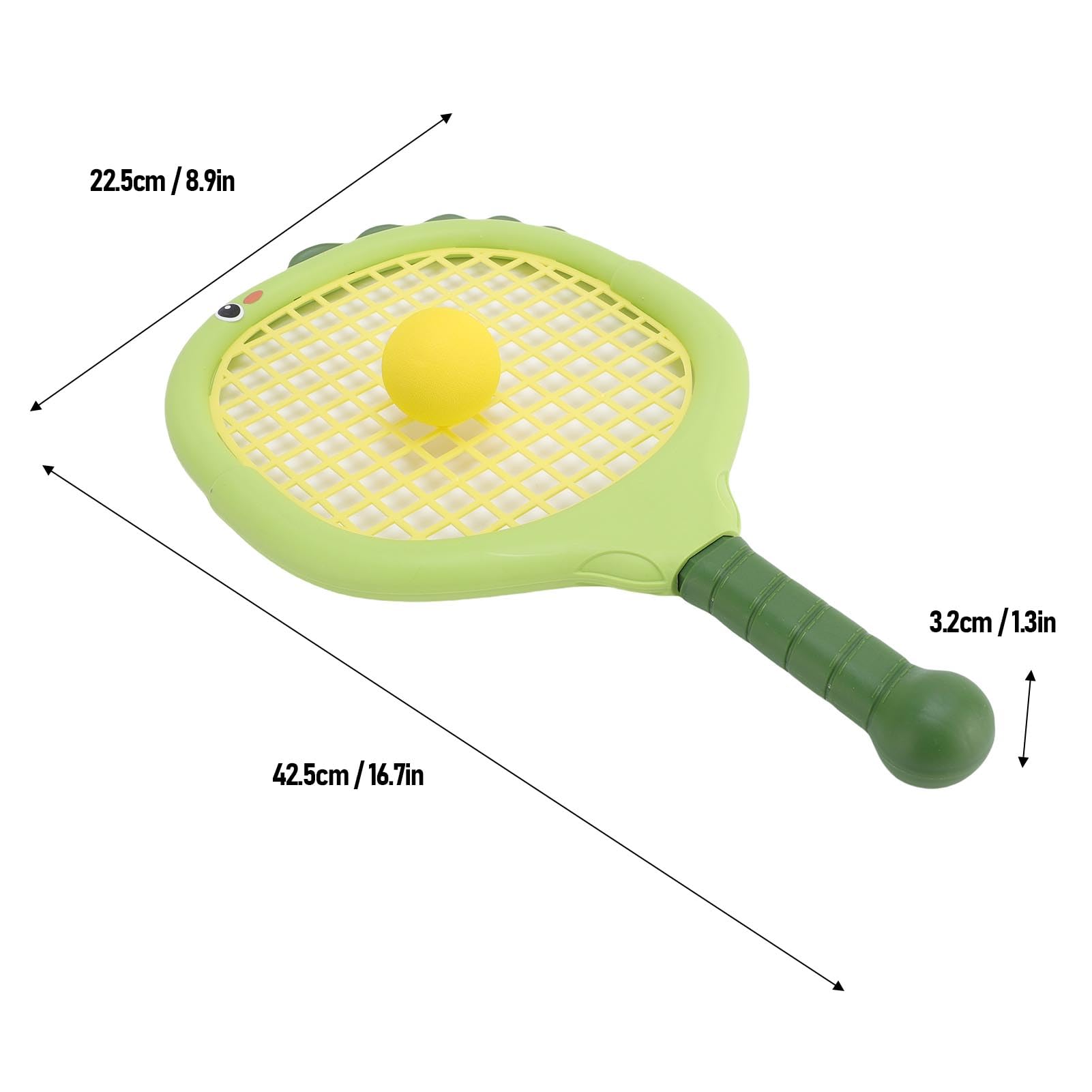 Juego de Raquetas de Tenis y Bádminton para Niños con 2 Volantes y 2 Pelotas