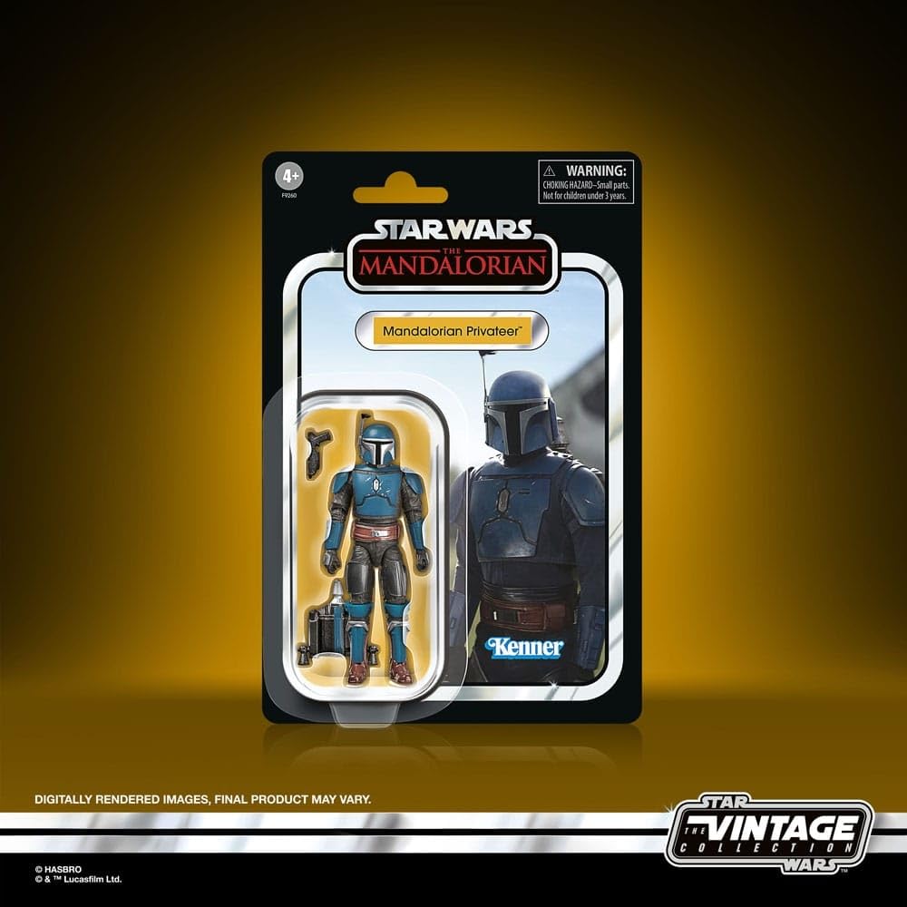 Star Wars La colección Vintage, Moff Gideon’s Imperial Light Cruiser Hallway, The Mandalorian, Set de Juego a Escala de 9,5 cm