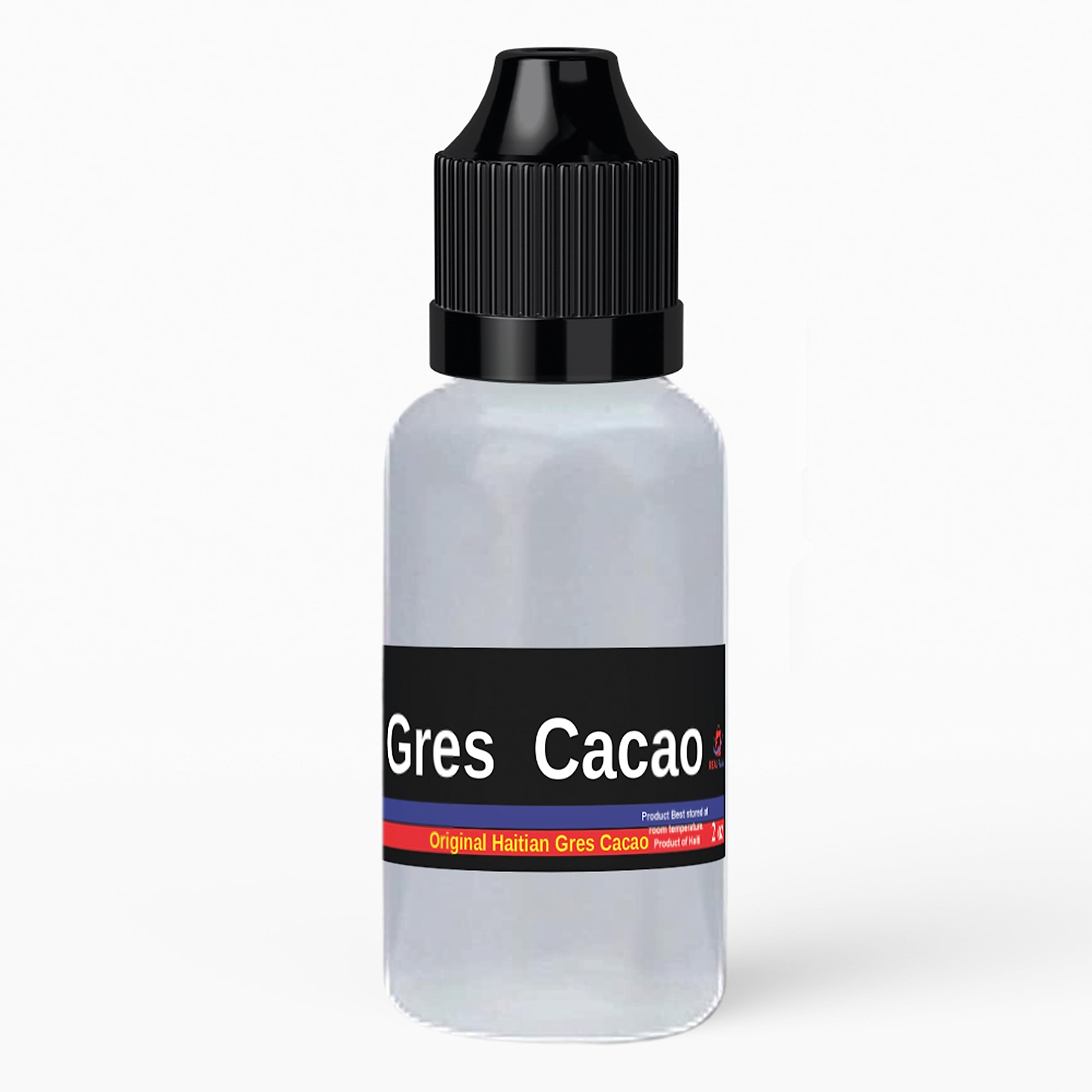 REAL FAMA Gres Cacao Oil 30ml Travel size Organic Haitian Cacao Oil bottle