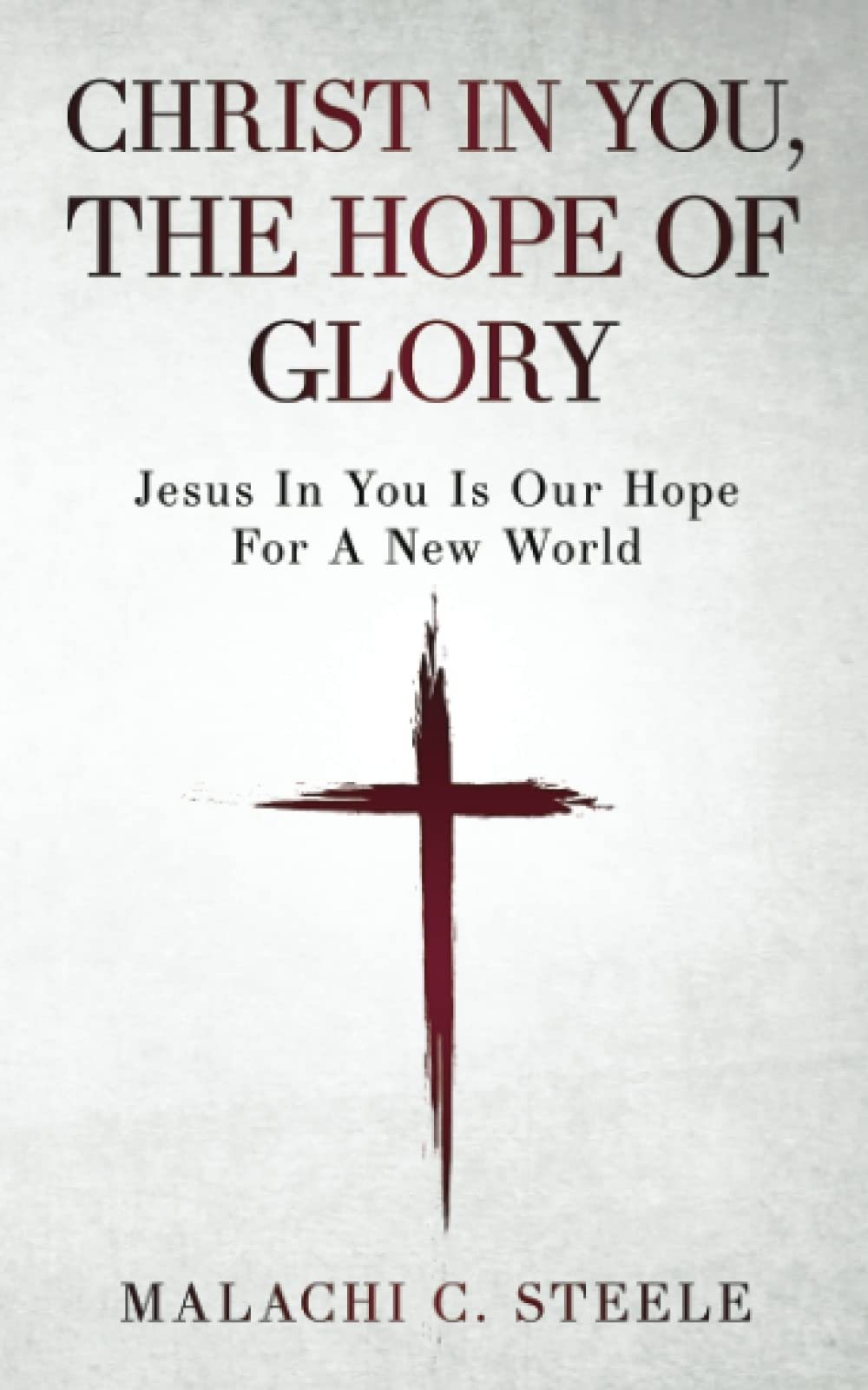 Christ In You, The Hope Of Glory: Jesus In You Is Our Hope For A New World