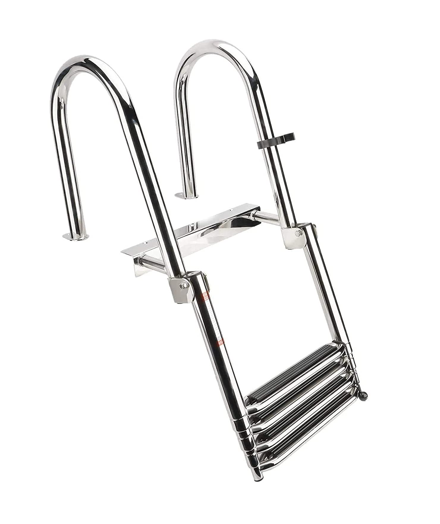 Buy XHP 4 Step Foldable Marine Yacht Boat Ladder,Heavy Duty Extension Boating Ladder with