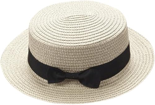 Miniatura 2 de Sombreros de verano para niñas y niños, sombrero de paja de ala ancha de verano, sombrero de paja plegable, plegable, plegable, sombrero de paja