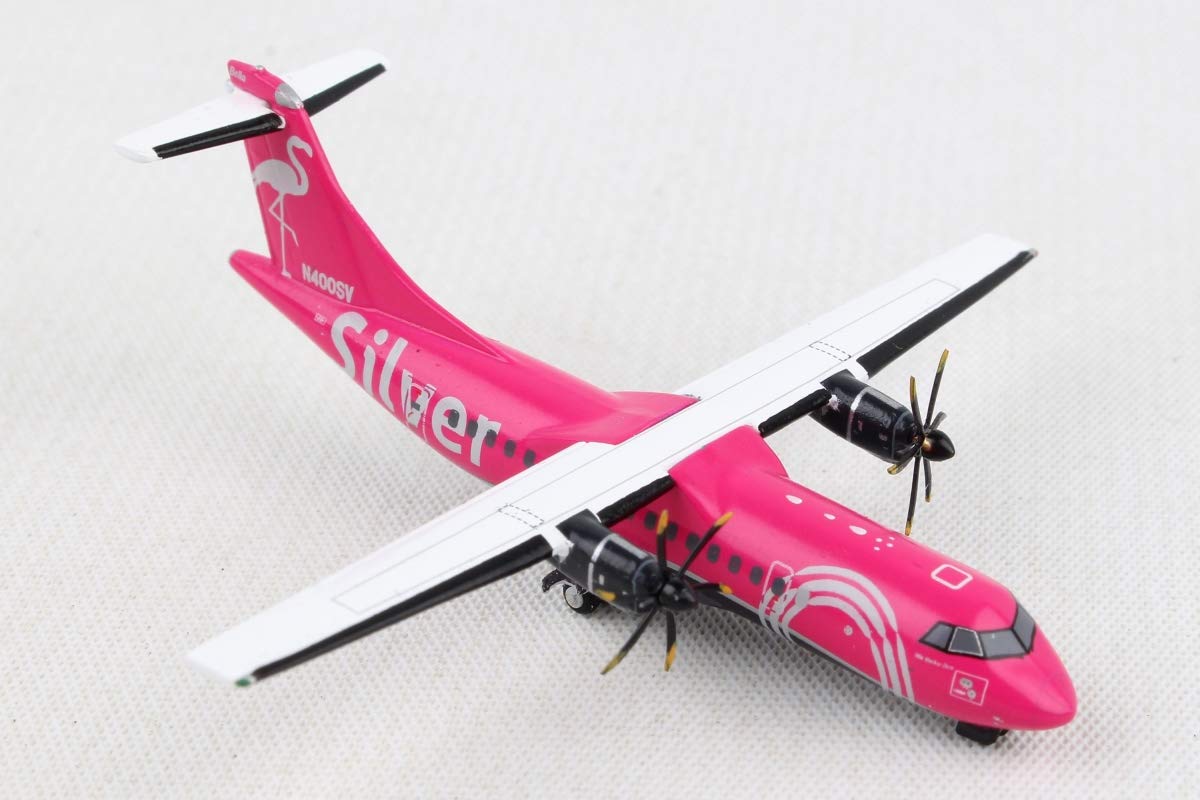 GeminiJets Silver Airways ATR 42-600 1:400 Scale Diecast Model