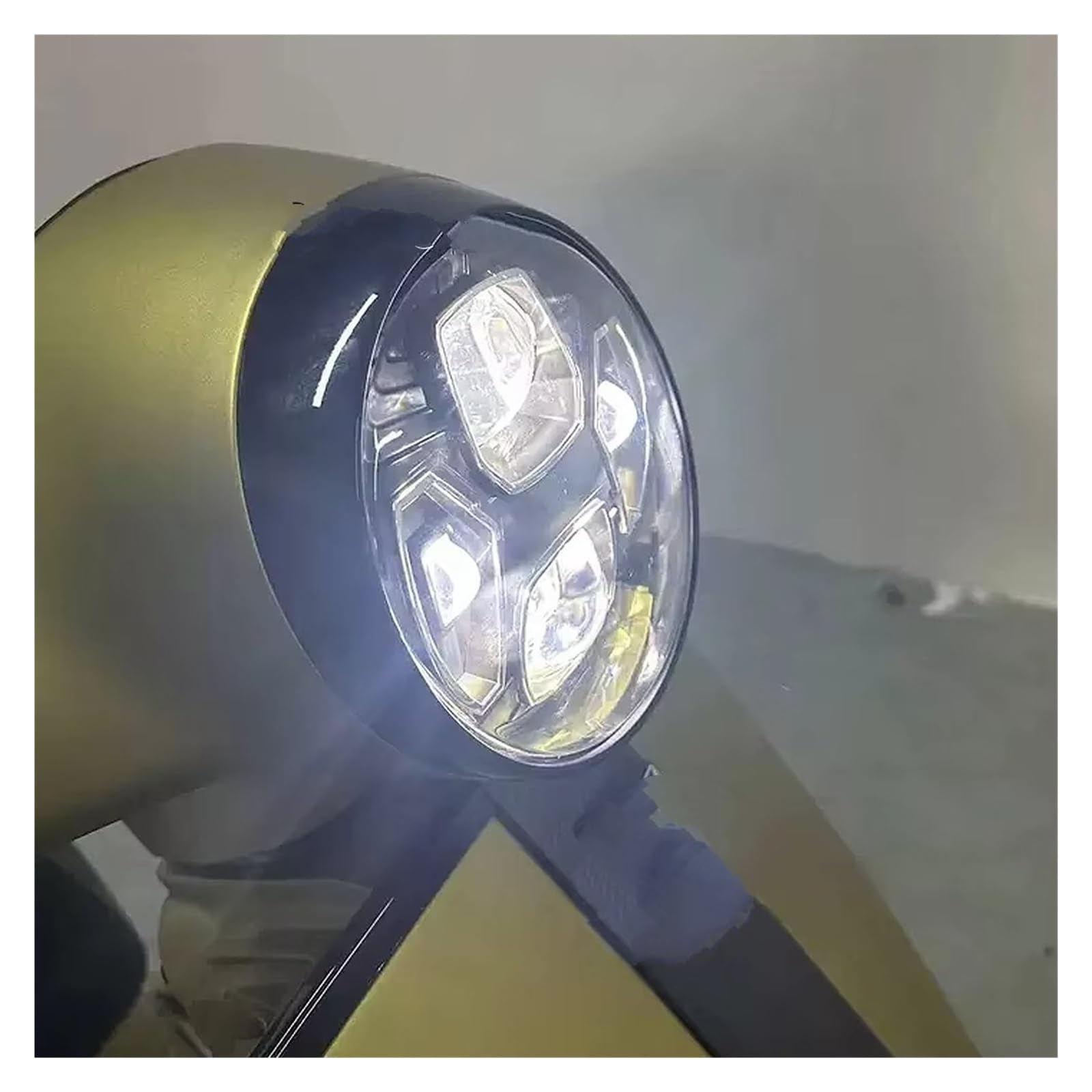 Phare Avant Moto Phare Avant LED 3 Couleurs pour Vespa GTS 300 (Accessoires Moto). LED Phares Avant