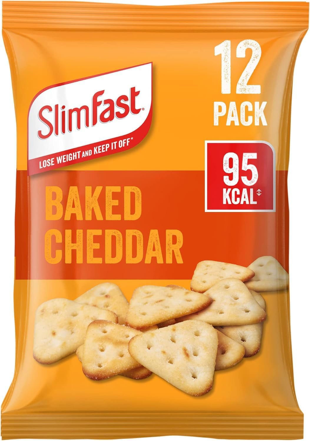 Cheddar Bites Snack Bag, Crunchy, Tasty Low Calorie Snack, 12 x 22g Multipack