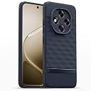 Pikkme Back Cover for Oppo F31 Pro 5G Camera Protection 3D Hexa Cube Design Silicone Protective Bumper Case (Blue) gallery image