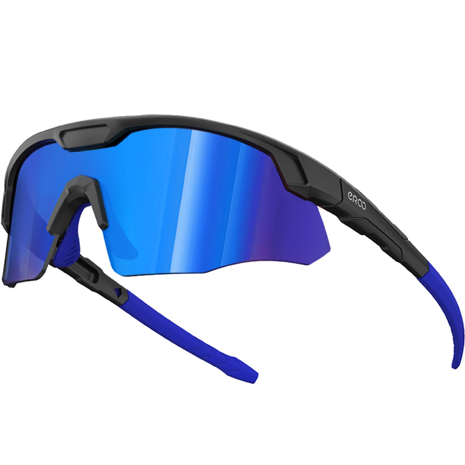 ER00 S598 Wrap Arround Baseball Sunglasses for Youth Men Women, Running Cycling outdoor Sports Shades ANSI Z87.1 Safety — image 1