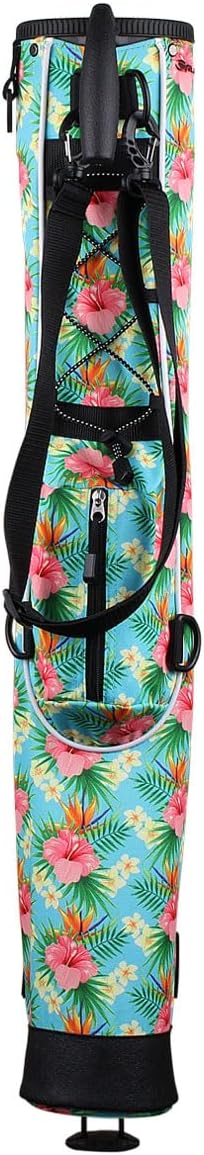 Orlimar Pitch ’n Putt Lightweight Sunday Golf Bag with Stand, Ultra-Light Carry Design, Two-Way Divider Top, Shoulder Strap, Compact Carry Golf Bag for Men & Women