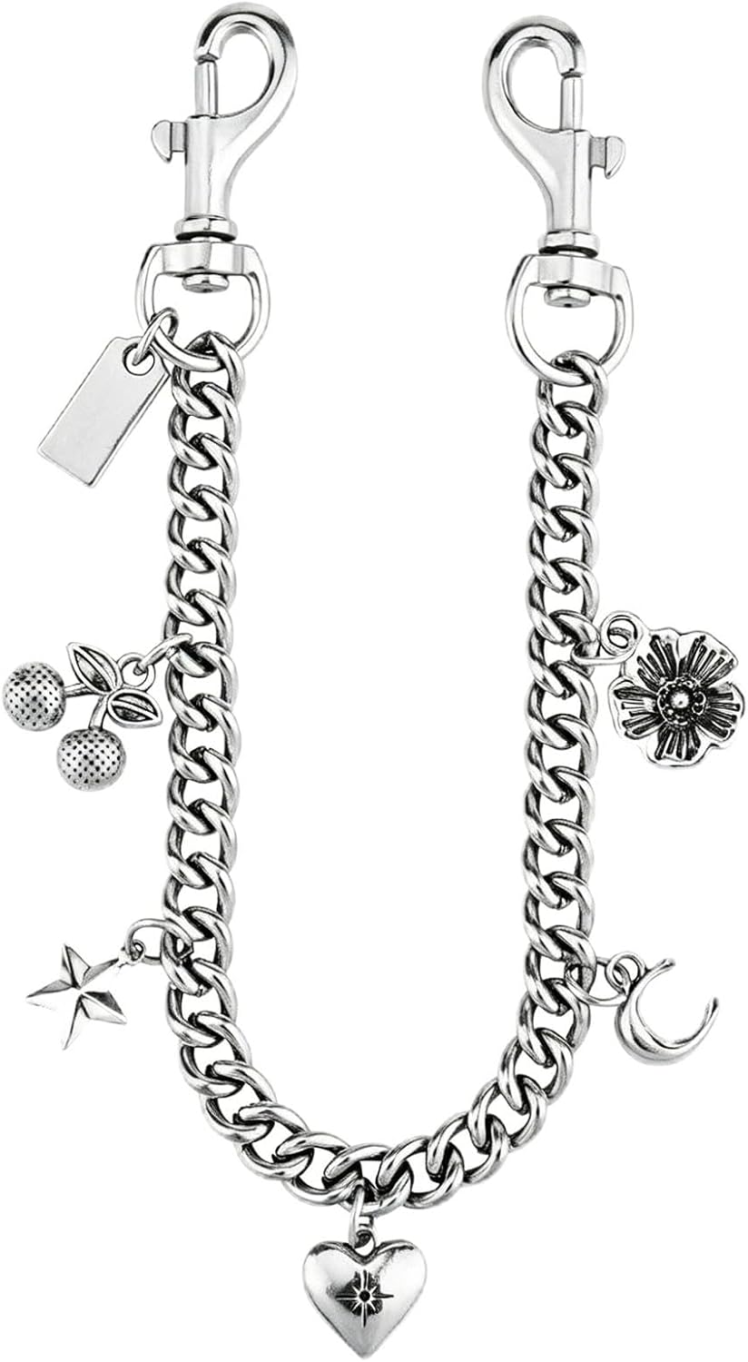 Purse Charms for Handbags, Decorative Bag Chain Keychain, Cute Hanging Ornament Gift for Women