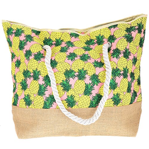 Moonbow - Bolso de playa con piña Cover
