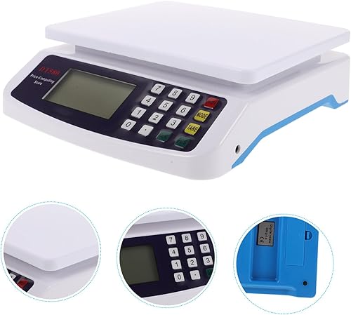 Miniatura 5 de Veemoon Pesaje y báscula de peso de cálculo comercial, GStores Digital Store Báscula comercial G Market Electrónica Multihorneado Báscula de