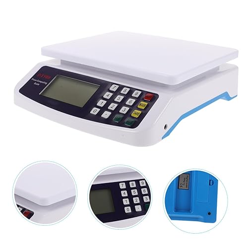 Miniatura 5 de Veemoon Pesaje y báscula de peso de cálculo comercial, G/Stores Digital Store Báscula comercial G Market Electrónica Multihorneado Báscula de