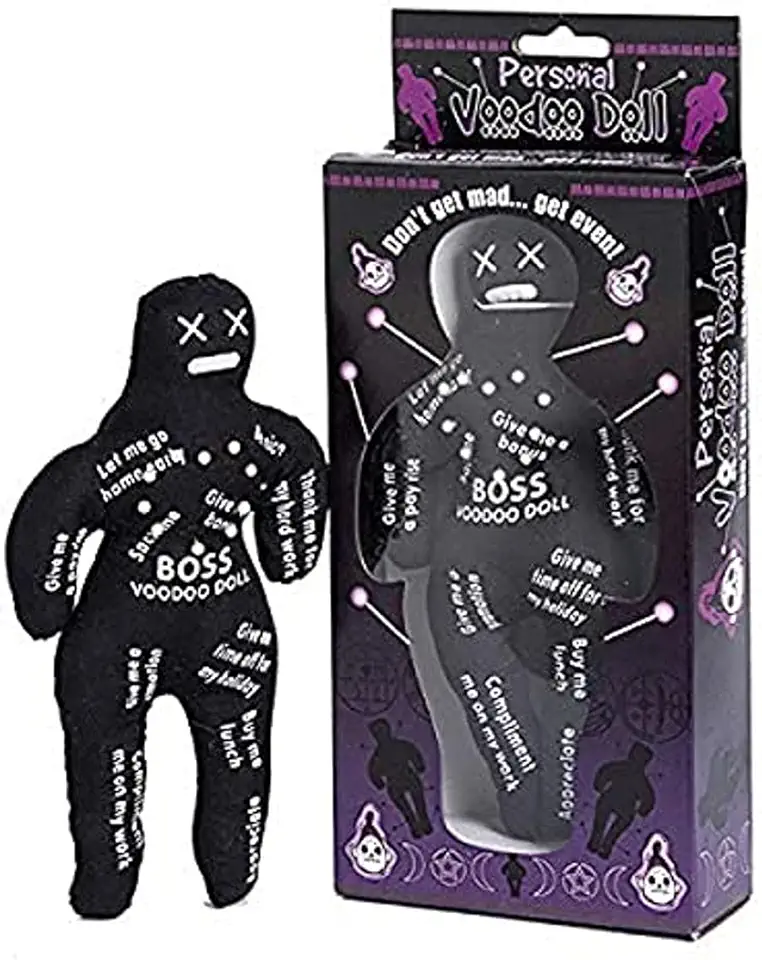 Voodoodocka dekorativ skrämmande present