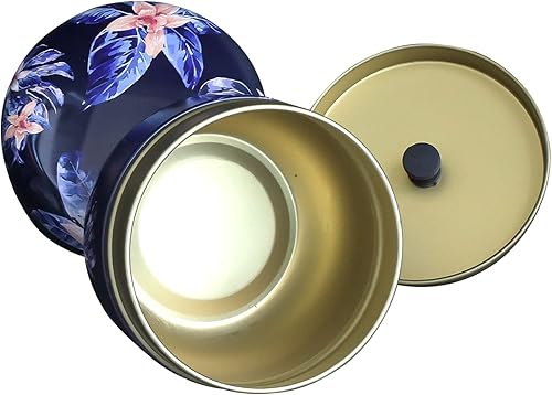 Miniatura 8 de Topwon Estuche para polvo con soplo de polvo para el cuerpo estuche para polvo para bebé y mamá negro