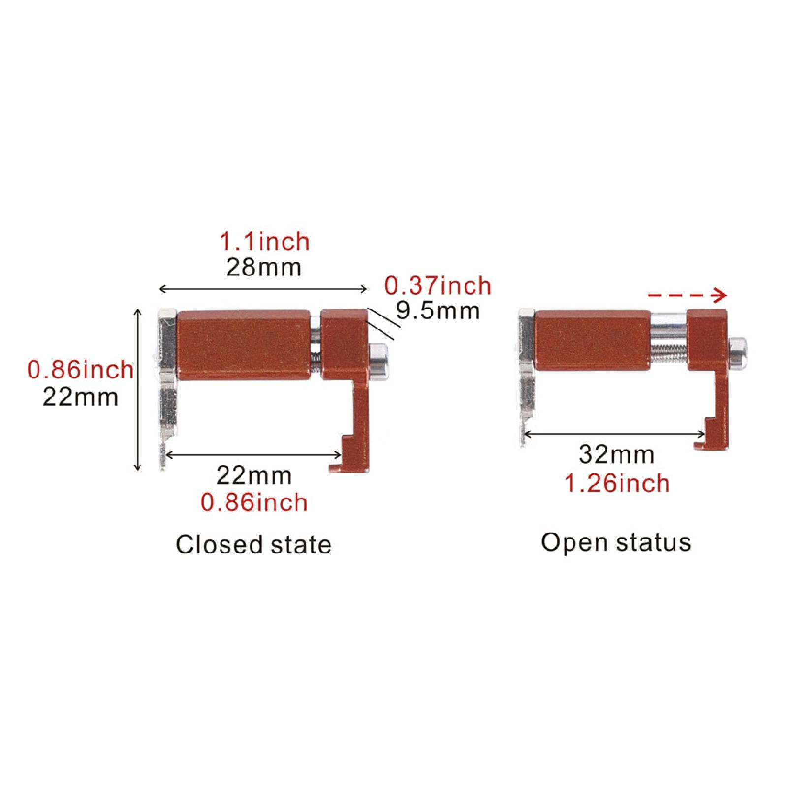 Regolazione Ponte Chitarra, Precisione e Comodità, Strumento Intonazione, Compatibile Sistemi Ponte, for Musicisti, Studio, Palco, Ripetizioni