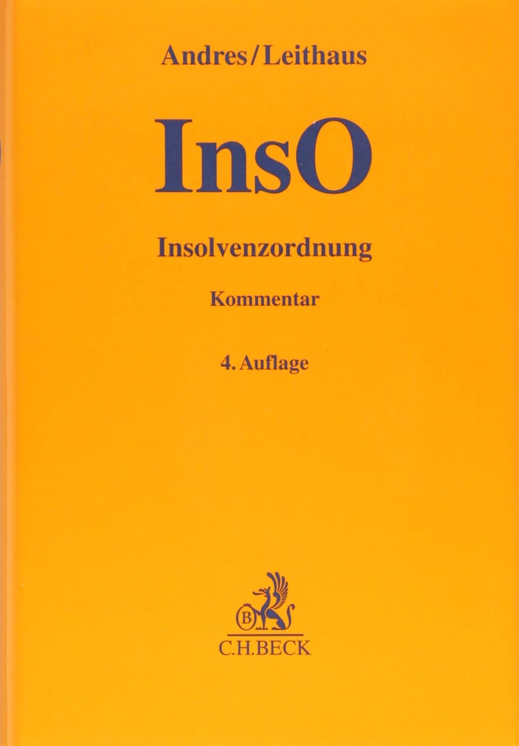 Amazon.com: Insolvenzordnung (InsO): 9783406716843: Andres, Dirk ...