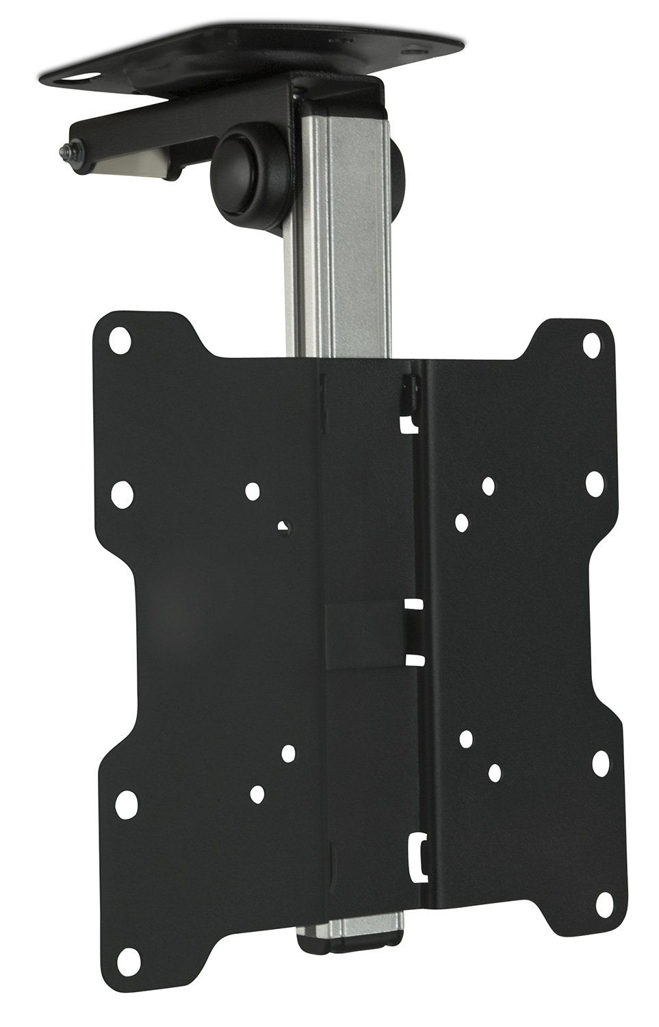 MountIt! Flip Down TV and Monitor Mount Ceiling Kitchen Overhead and Under Mount