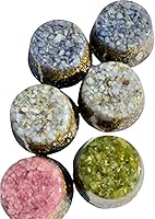 Vista 20 de Peridot Single Crystal Small Tower Buster Orgone Generator Energy Accumulator PERFECT GIFTING TOOL!!!! Orgonite Many Beautiful Ingredients!
