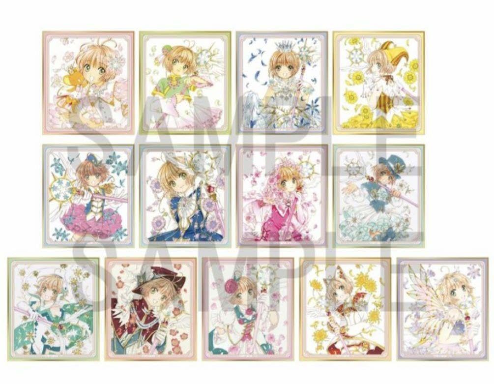 カードキャプターさくら ミニ色紙コレクション 木之本桜 13種セット カードキャプターさくら クリアカード編 ミニ色紙コレクション