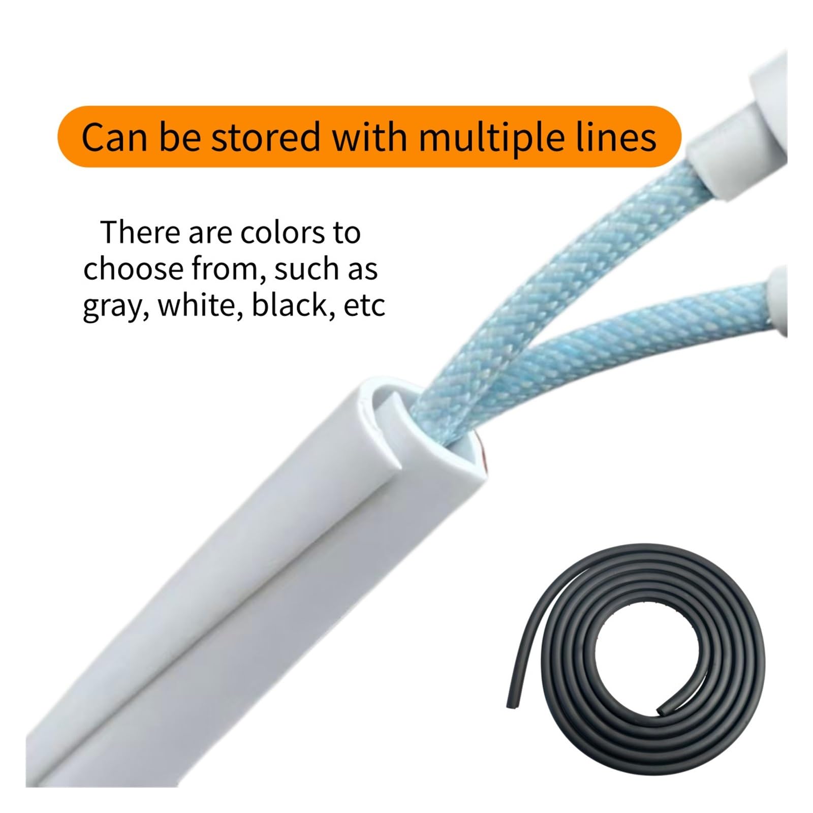 Corrector de cables plástico