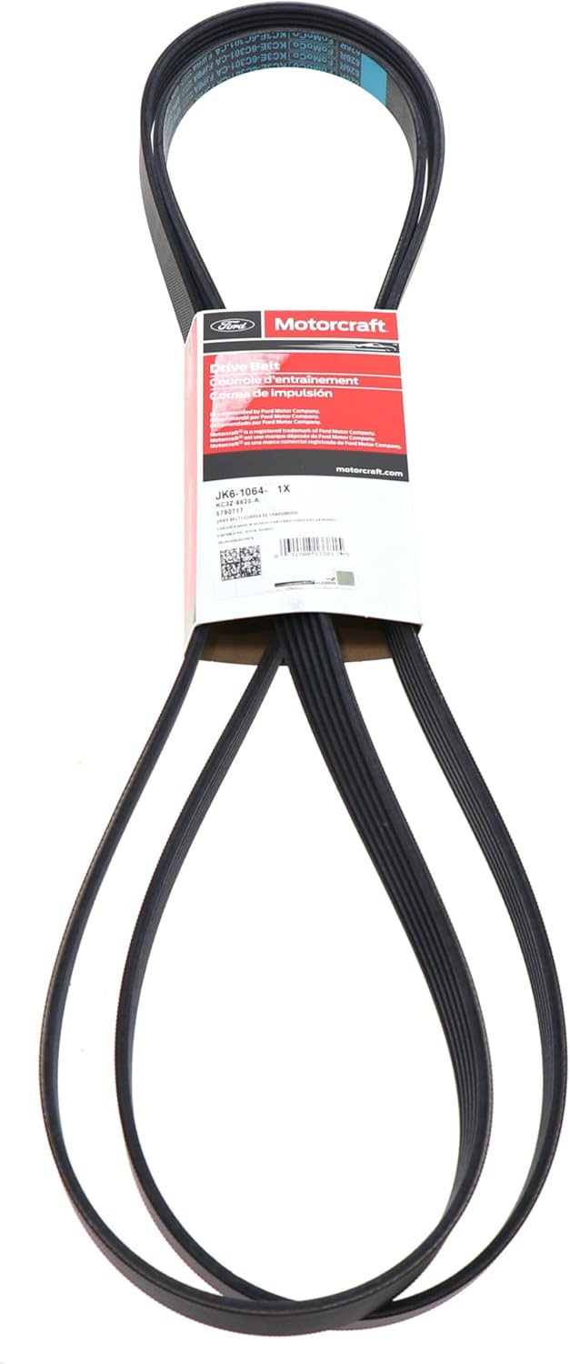 Motorcraft V-Belt for 2019 Ford E-Series, Stripped - JK61064