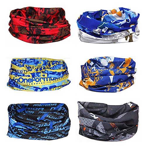 b.m.c BMC 6pk Cycling Skiing Sport Theme Multifunctional Seamless Bandana Scarf Wrap