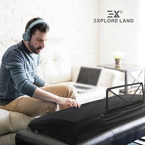 Miniatura 7 de Explore Land - Cubierta de pianoteclado para 6188 teclas, con opción de abertura para soporte