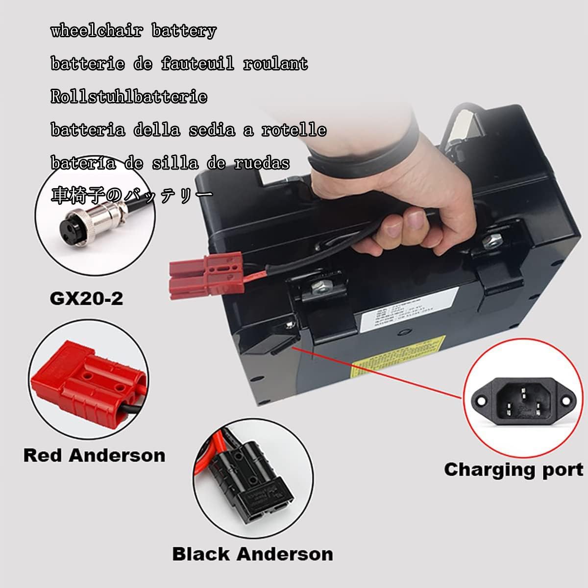 電動車椅子リチウムイオンバッテリー30キロ YAMAHA リチウムイオンバッテリー 電動車椅子30キロ