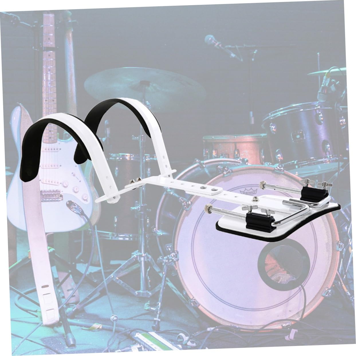 Soporte Para Caja Portador De Caja De Marcha Bolsa De Transporte De Caja Accesorios Para Cinturón De Hombro Para Caja Batería Percusión Aleación De Aluminio