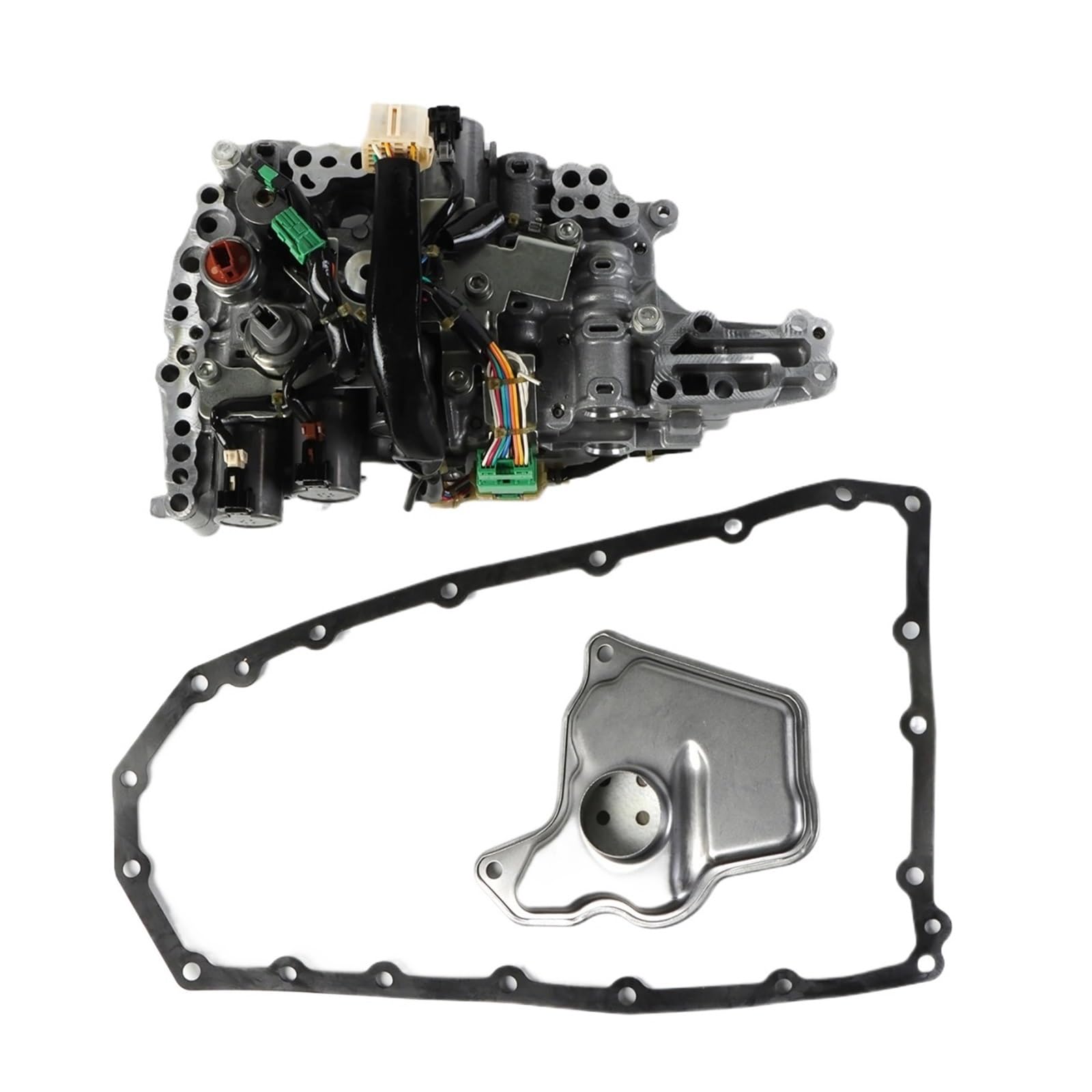 Dgoingpi One Color Jf017e Re0f10e Transmission Valve Body With Filter & Gasket Kit Fit For Nissan Qx60 Latitude Fit For Altima Elgrand Transmission Valve Body Solenoid Gearbox Valve Bod