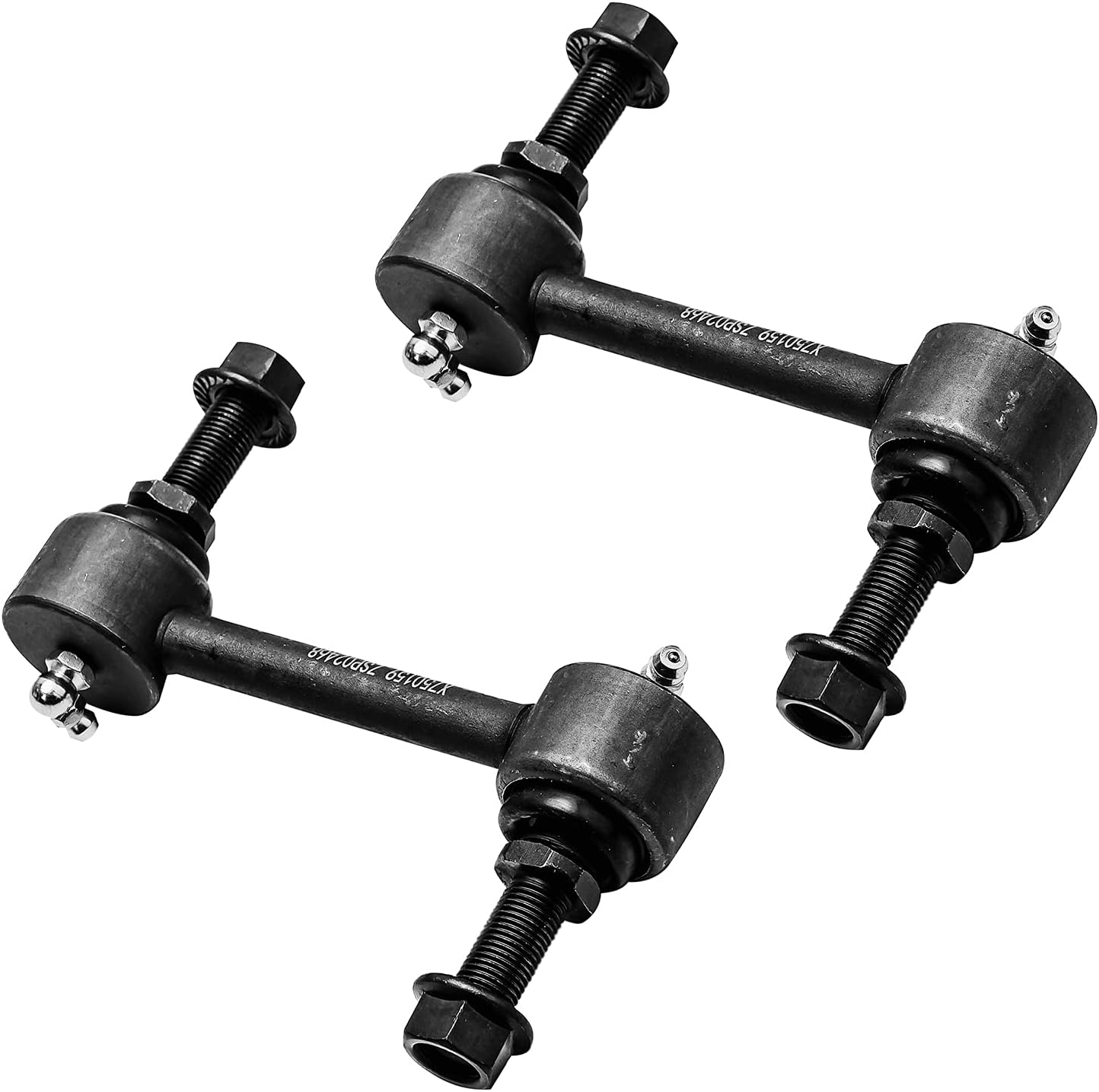 Detroit Axle - Front Sway Bars for 2007-2014 Ford Edge Lincoln MKX 2008 2009 2010 2011 2012 2013, 2 Sway Bar End Links Replacement
