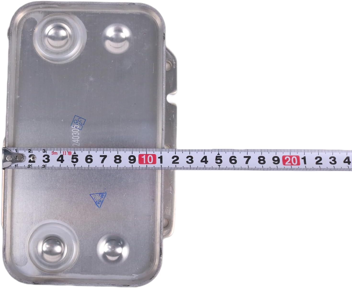 Engine Oil Cooler 1842418C3 Compatible with International Harvester 3200 4300LP 4400LP 7300 7400 CXT 2006-2008 1842417C91 2006-2009 Compatible with Navistar DT466 DT577 1842530C93 396081600