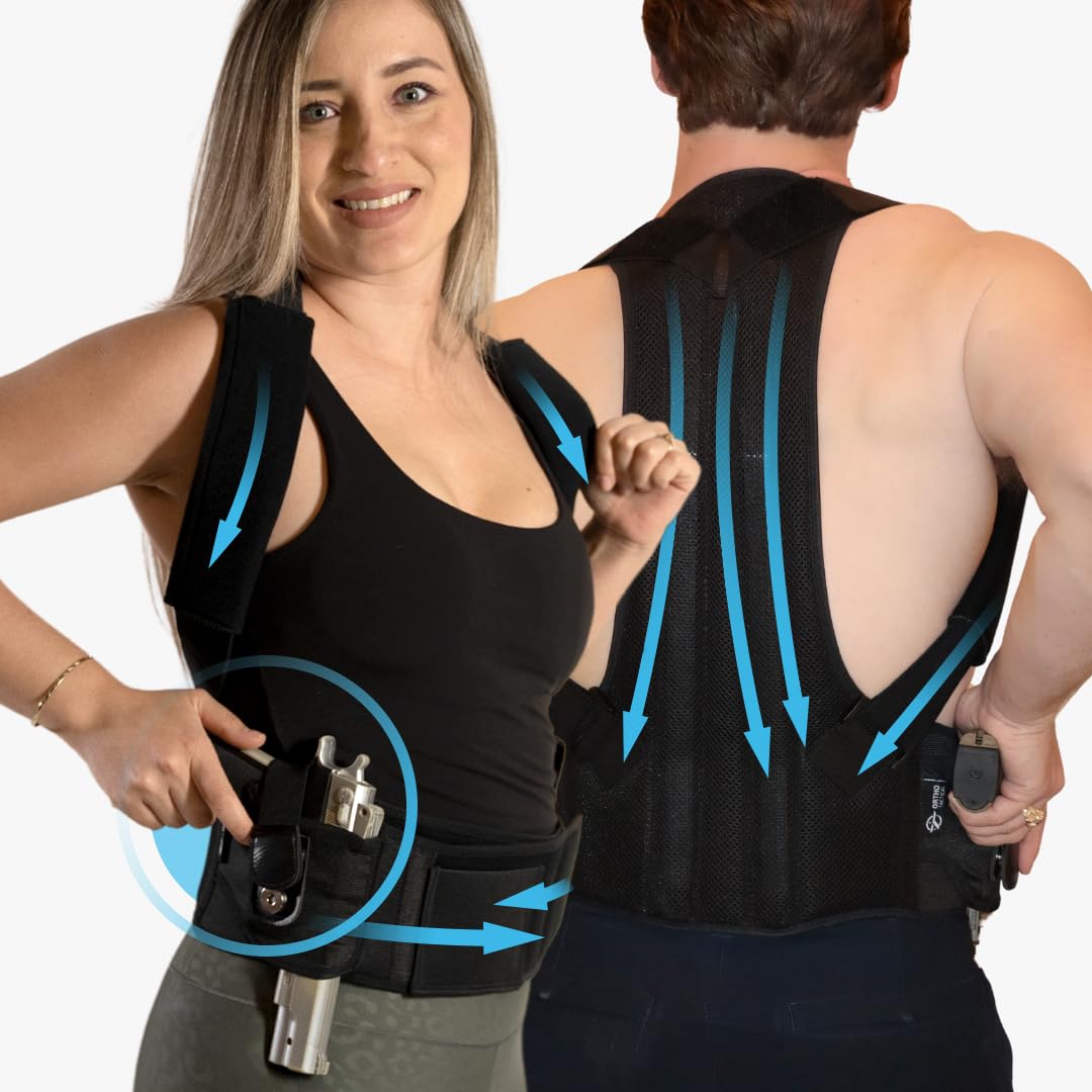 Amazon.com: OrthoTactical® Brace with Holster for Back Support | Mag ...