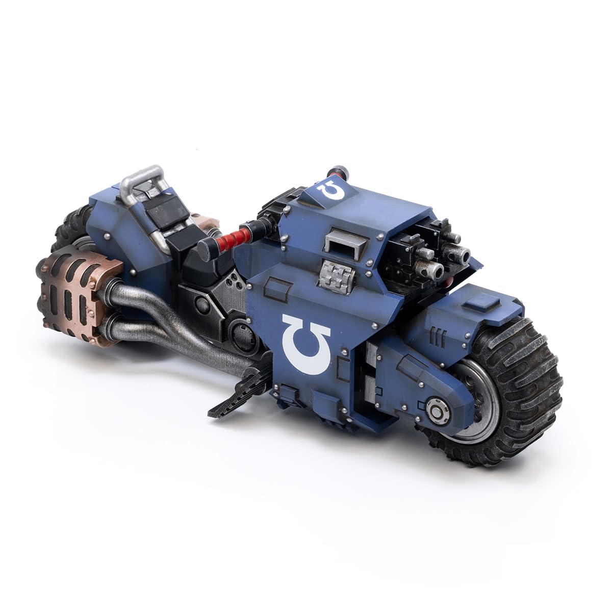 LEBOO JoyToy Warhammer 40k 1/18 Action Figure Space Marines Ultramarines Outriders, Size: 8.7 * 3.3 * 3.07 inch