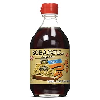 Shirakiku Soba Noodle Soup Base - Japanese Ramen Soup Base Concentrate Shoyu Ramen Broth, Udon, Soba & Noodle Soup Stock, Tsuyu Sauce 12.69 Fl. Oz. Pack of 1
