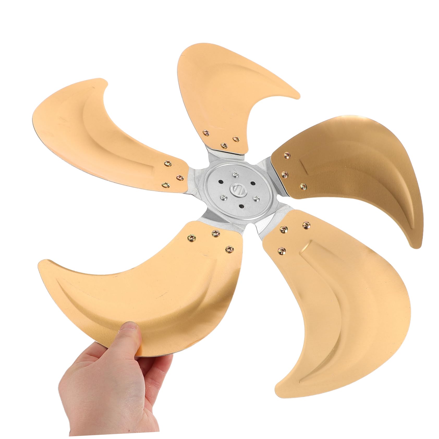 Ventilatore Da Pavimento Industriale 18 Pollici 5 Pale in Alluminio Rame Sostituzione Ventilatore a Piantana Lame Silenziose Per Grandi Spazi Magazzini Fabbriche