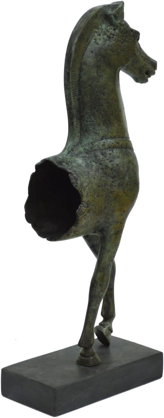 Horse Sculpture Ancient Greek Bronze Statue - Acropolis Museum Reproduction