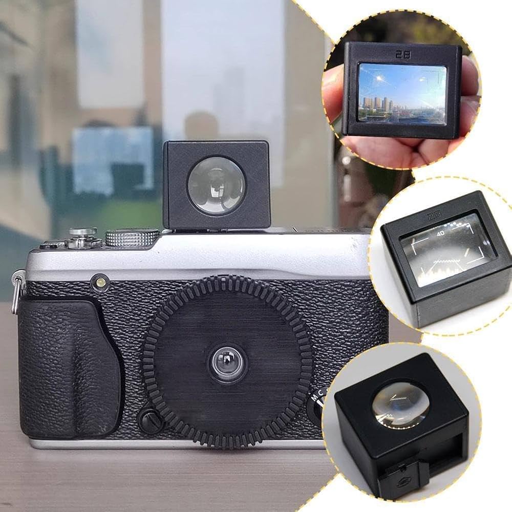 Amazon | 光学ビューファインダー 28mm レンジファインダー 外